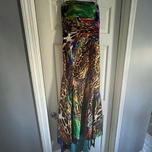 Prom Dress - Animal Print
